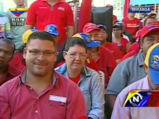 Maduro entrega más de Bs.7 millones a Comuna en Construcción Altos de Soapire