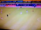 Eliminatorias 2014 ; Ecuador vs Paraguay ; Gol de Ecuador 4-1