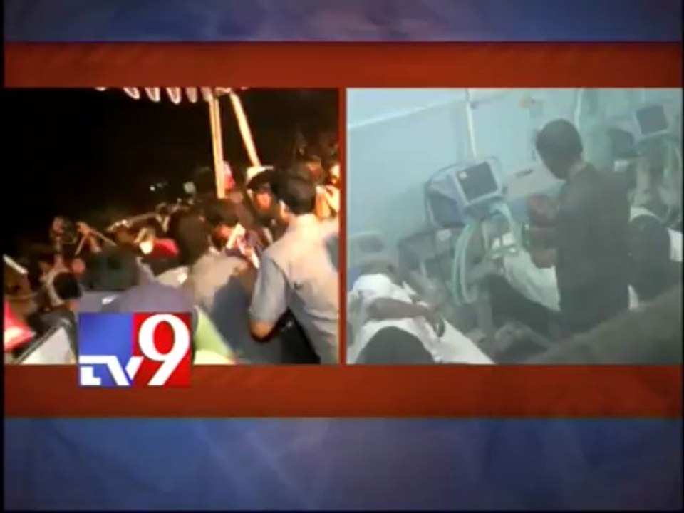 Left parties anti-power protests stopped after leaders fall ill