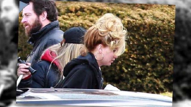 Jennifer Lawrence Sports 70's Hairstyle