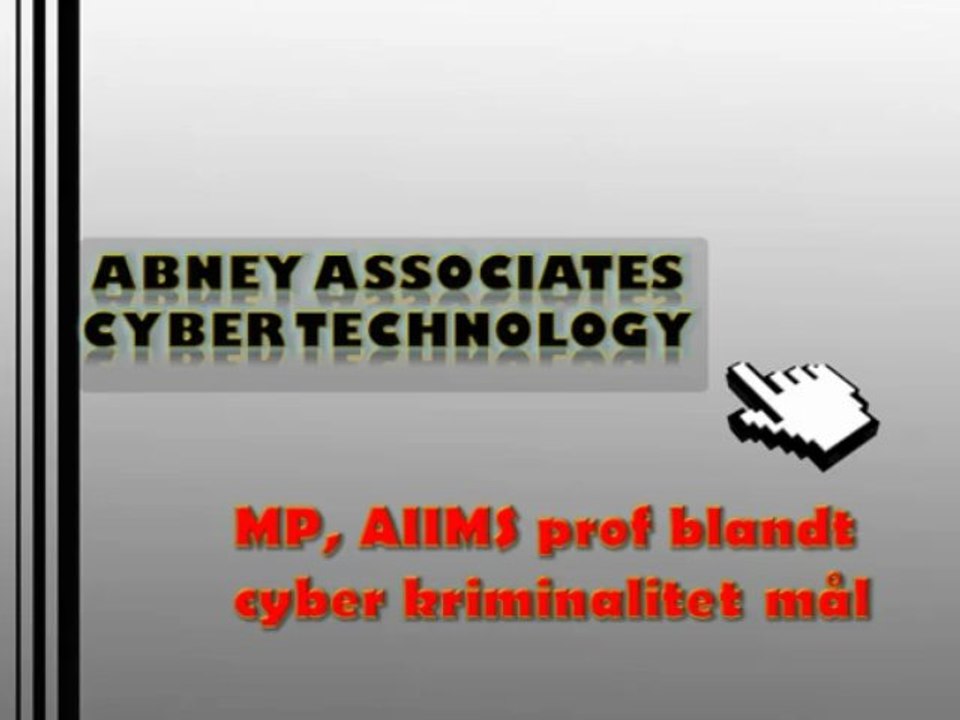 MP, AIIMS prof blandt cyber kriminalitet mål