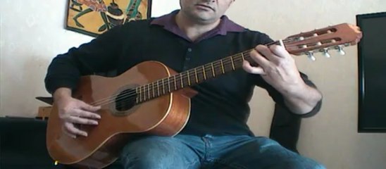 Un accompagnement guitare pour Le temps des cerises