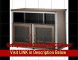 [SPECIAL DISCOUNT] Salamander Synergy 329  A/V Cabinet w/ Two Doors & Center Channel Shelf  (Walnut/Silver)