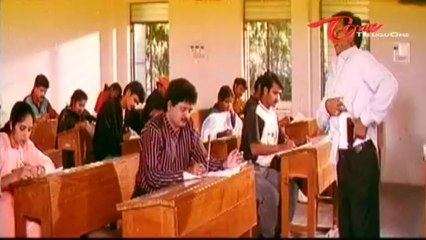 Sudhakar Hilarious Scene With Invigilator In Exam Hall