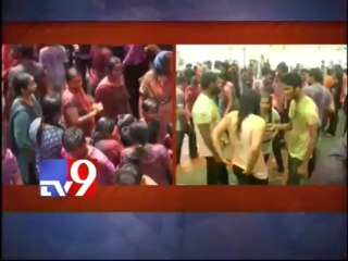 Holi Celebrations in Visakha beach