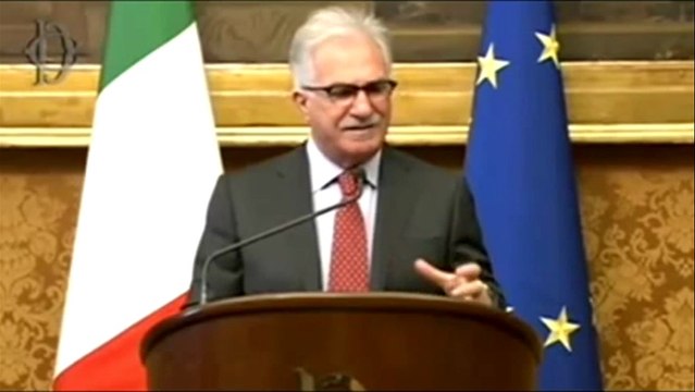 Roma - Consultazioni parti sociali - Dichiarazione di Raffaele Bonanni (Cisl) (25.03.13)