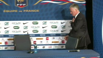 Foot: Deschamps regrette le manque d'efficacité des Bleus