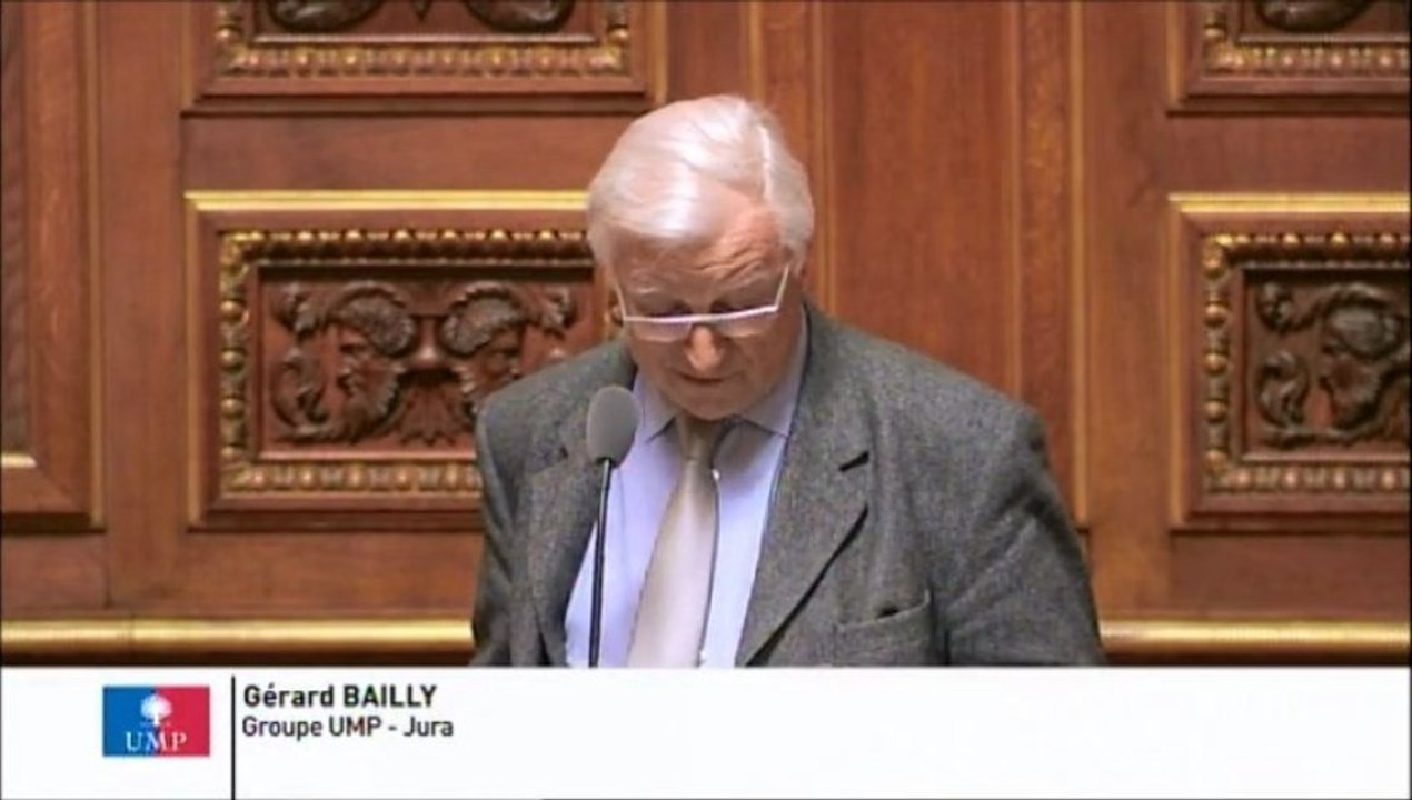 Gérard Bailly, Sénateur du Jura : Protection des éleveurs face aux attaques de loups