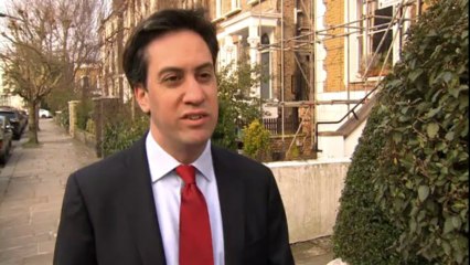 Ed Miliband: David will be "serving the world" in new job