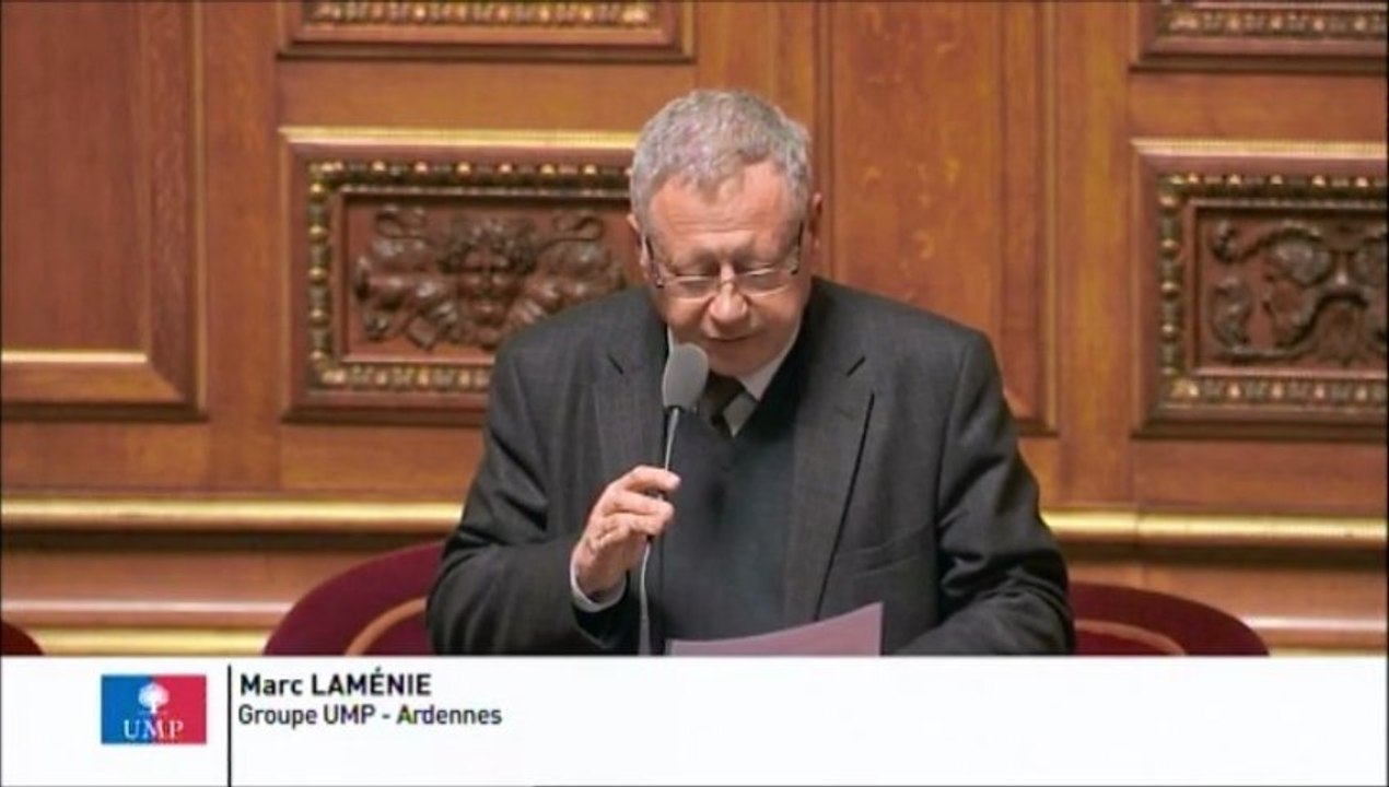 Marc Laménie, Sénateur des Ardennes : Droit de préemption des SAFER