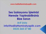 Ses İzolasyonu Yapan Firmalar,Ses İzolasyonu Fiyatları,Ses İzolasyonu Yapımı,