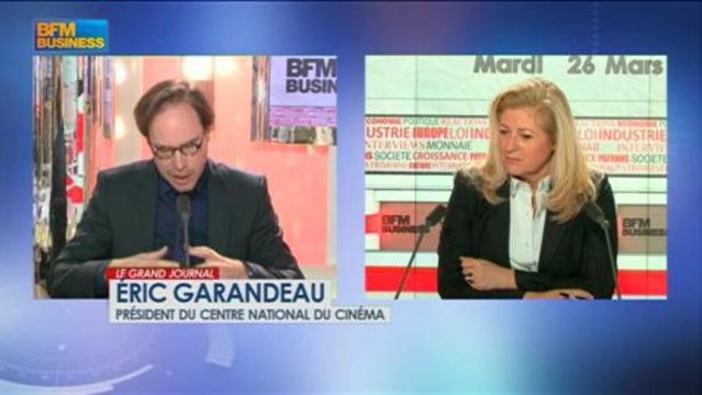 Éric Garandeau, président du Centre National du Cinéma dans Le Grand Journal - 26 mars 4/4
