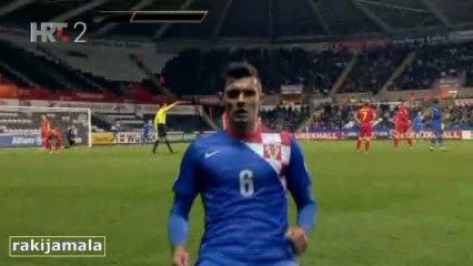 WALES - HRVATSKA 1:2 (1:0) Drago Ćosić i golovi (Swansea 26. ožujka 2013.)