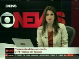 Terremoto mata uma pessoa em Taiwan