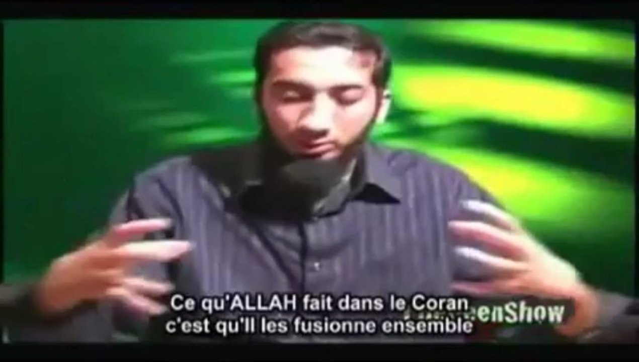 " DEEN SHOW " - AVEZ VOUS L' INTENTION D' INTERROGER LE MESSAGER ! 3EME PARTIE / 3  - NOUMAN ALI KAHN