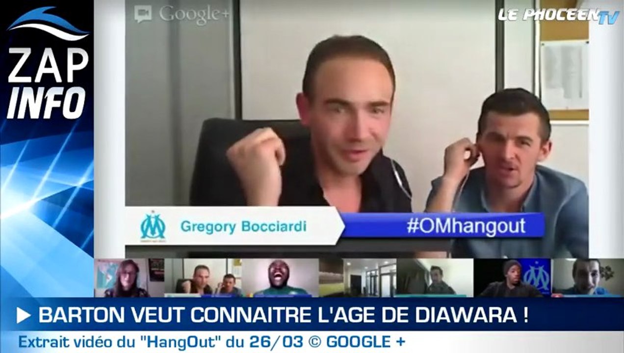 Zap Info : Barton provoque Diawara