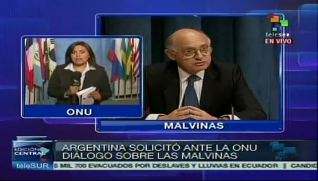 Países latinoamericanos apoyan posición de Argentina