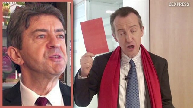 Mélenchon, Lacombe, Valls et Biolay, les cartons de la semaine