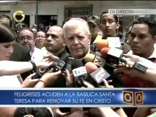 Cardenal Urosa hace un llamado a la fraternidad entre venezolanos