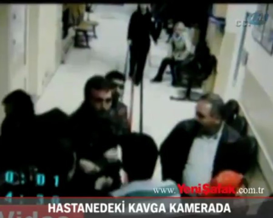 Hastanedeki kavga kamerada!