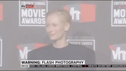 Z-z-z-z! Tilda Swinton Napping for Art: Z-z-z-z!