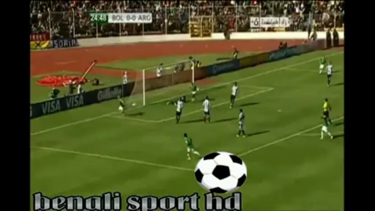 اهداف بوليفيا1-1الارجنتين(26/03/2013)تصفيات كاس العالم امريكاج2014