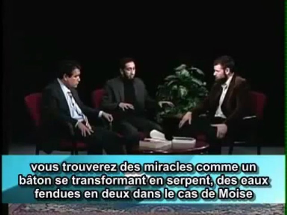 " THE DEEN SHOW " - DISCUSSION SUR LE MIRACLE DU CORAN !   1ERE PARTIE / 2 -  NOUMAN ALI KHAN & FRANK AVILLA