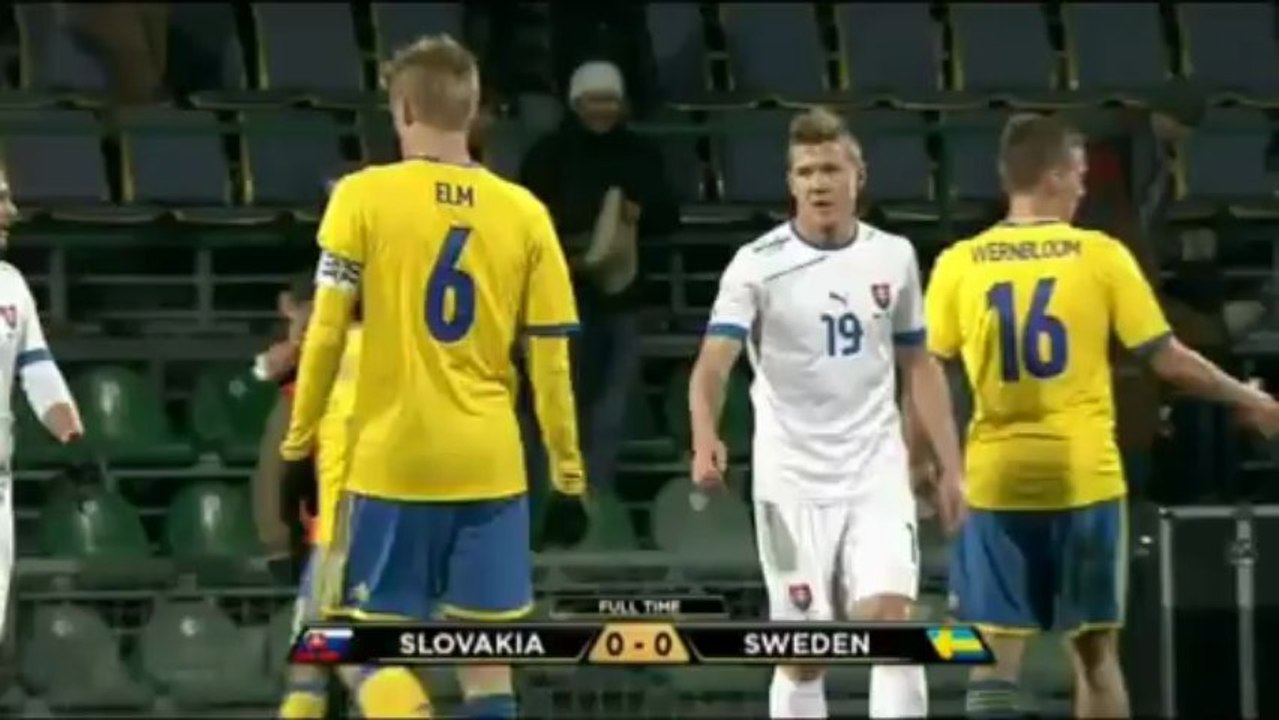 Ohne Ibrahimovic bleibt Schweden blass