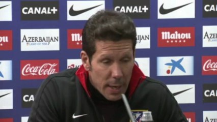 Simeone valora las cualidades del Valencia