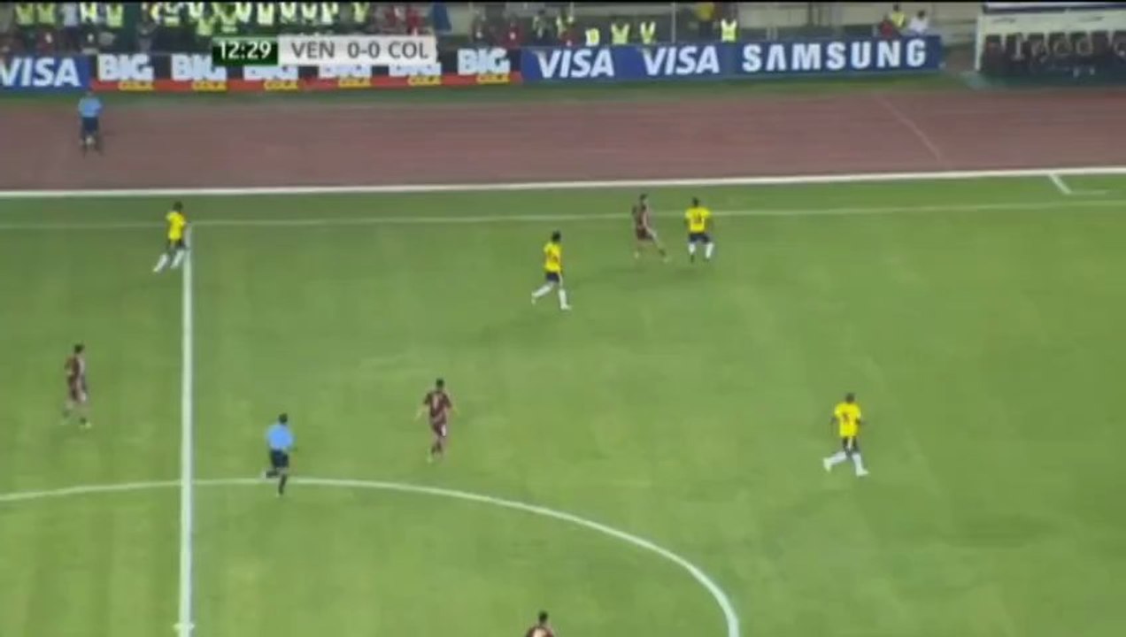 Latten-Hammer Falcao: Venezuela schlägt Kolumbien