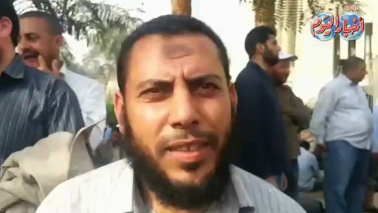 إحتشاد الإخوان أمام المحكمة الدستورية العليا