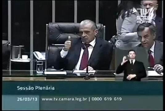 Dep Fed Jean Wyllys detonando Pastor Feliciano RACISTA no Congresso Nacional 03/2013