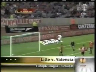 2009 (September 17) Lille OSC (France) 1-Valencia (Spain) 1 (Europa League)
