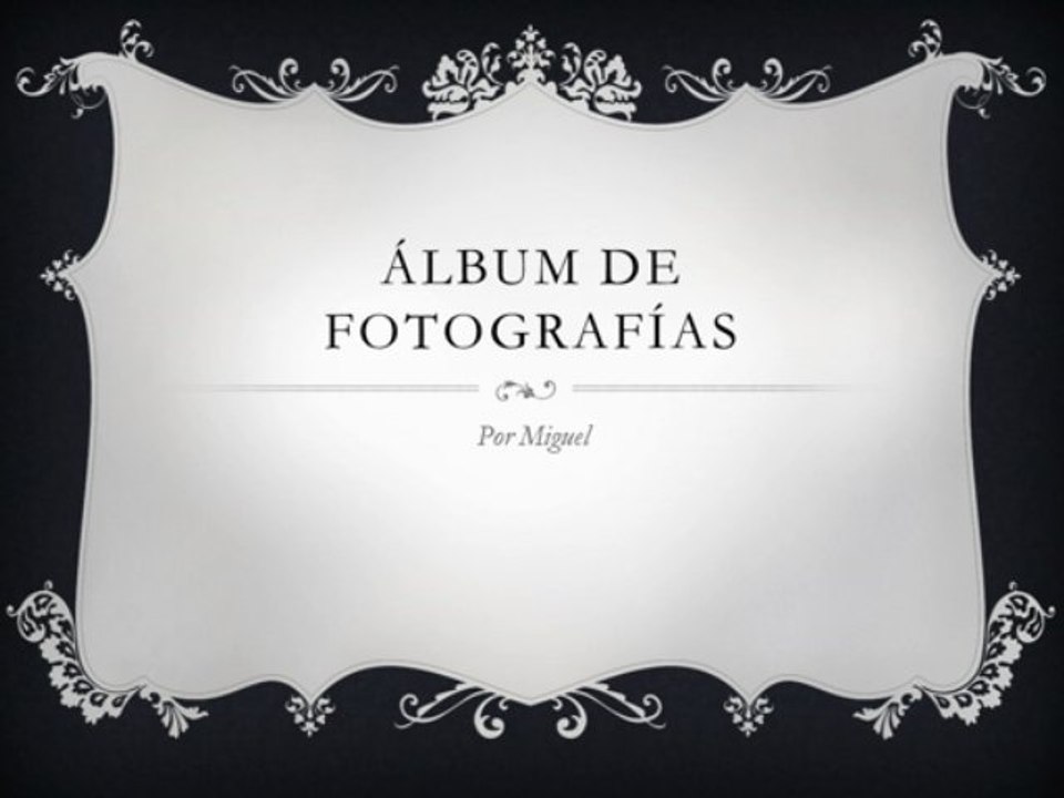 Álbum de fotografías VELEZ