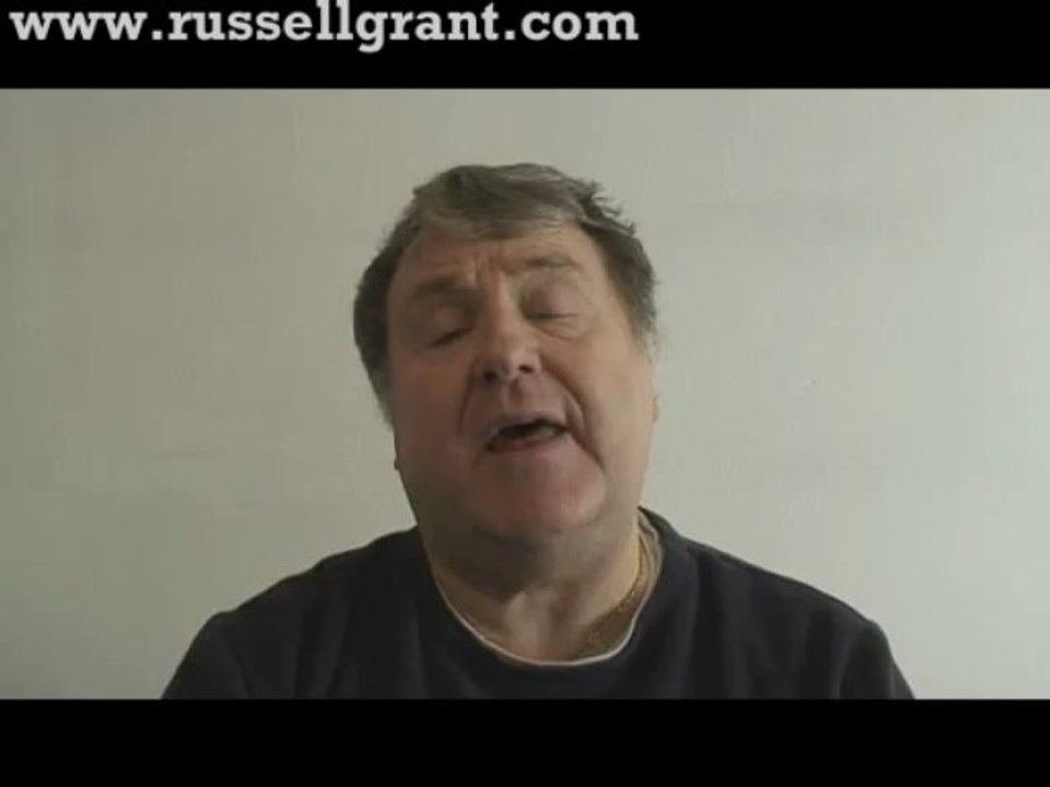 Russell Grant Video Horoscope Virgo March Thursday 28th 2013 www.russellgrant.com