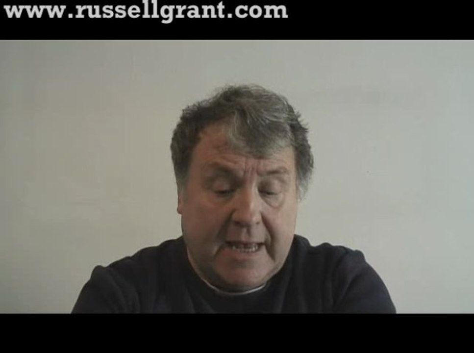 Russell Grant Video Horoscope Pisces March Thursday 28th 2013 www.russellgrant.com