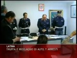 TRUFFA E RICICLAGGIO AUTO A LATINA