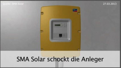 Aktie im Fokus: SMA Solar brechen ein