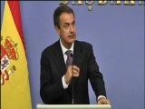 Zapatero suplica a la UE que actúe cuanto antes frente a la crisis de deuda