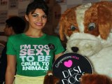 Jacqueline Fernandez Unveiled PETA Campaign