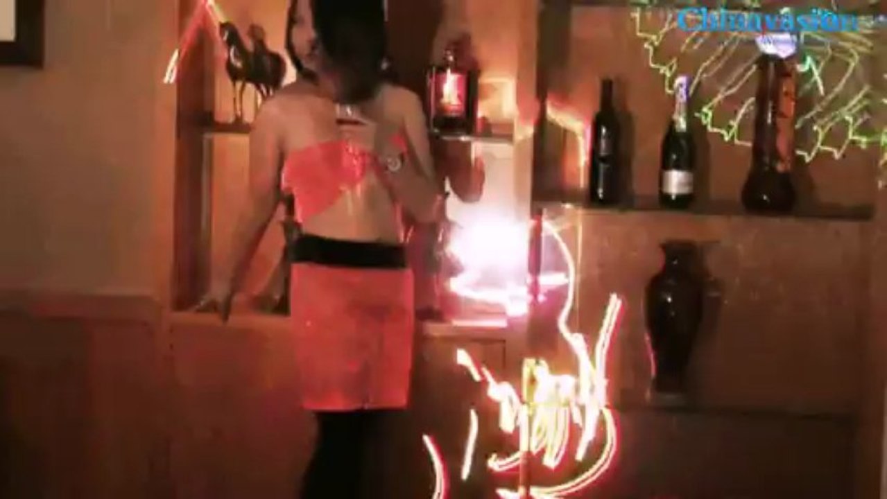 Color Changing LED Boob Tube - Halter Top with Color Changing LED