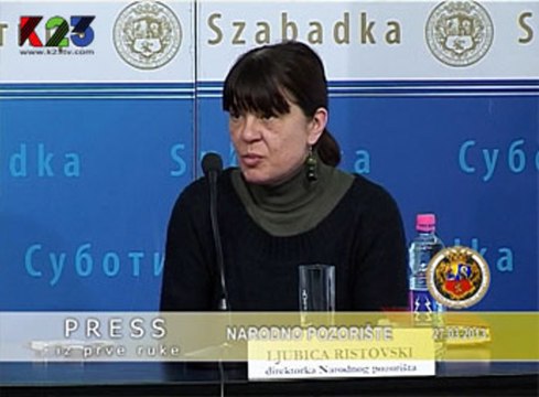 K23TV - Press iz prve ruke - Narodno pozorište, Subotica - 27. mart 2013.