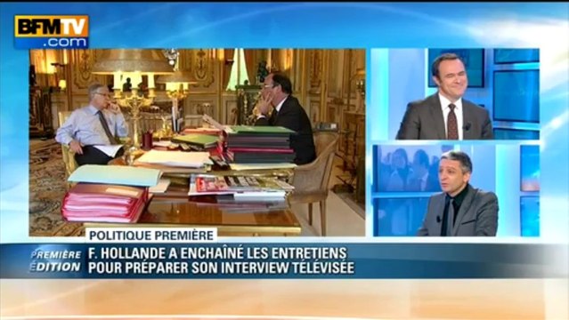 Politique Première: Hollande au plus bas dans les sondages avant son intervention télévisée - 28/03