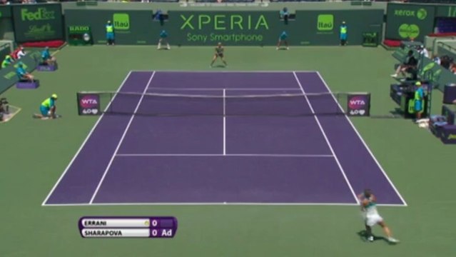 Maria Szarapowa pokonała Sarę Errani