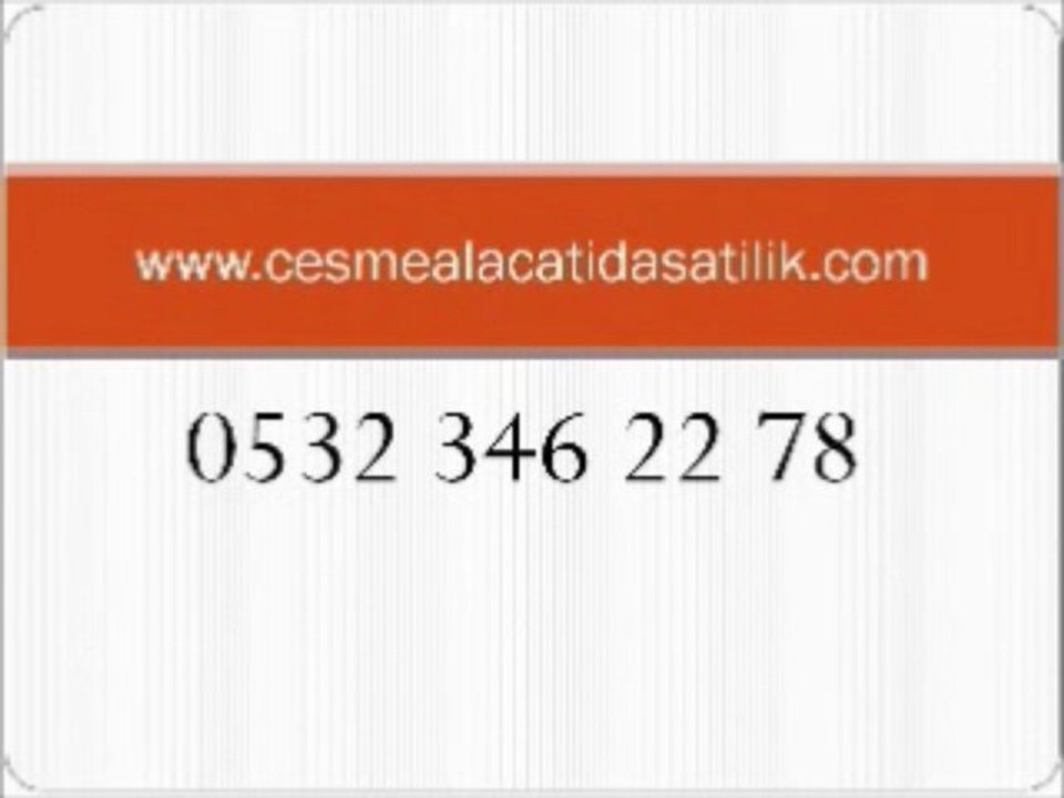 Sahibinden Satılık Çeşme ılıca , Sahibinden Satılık Yazlık Çeşme Ilıca