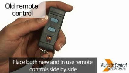 How to program a Hormann HSE2 868 remote