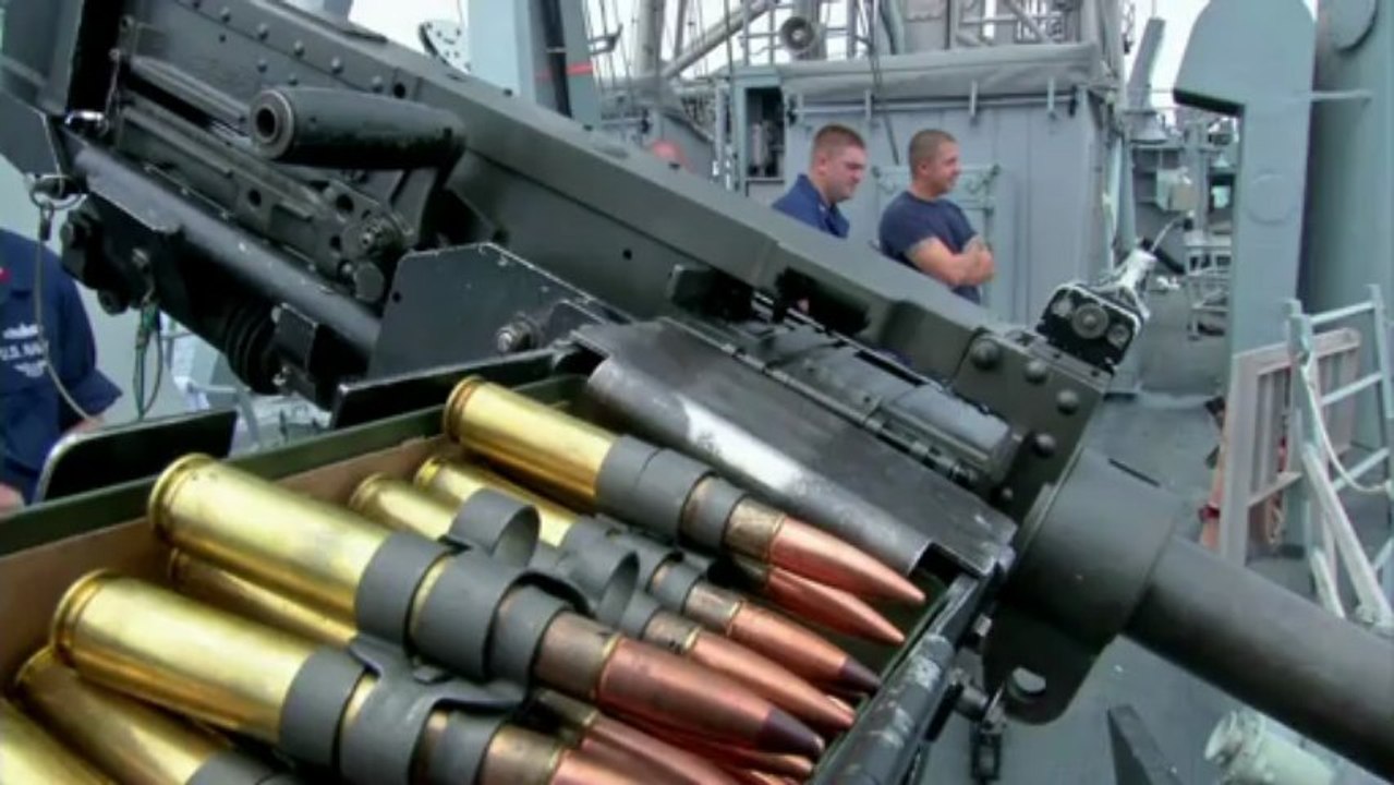 Us-marine im anti-drogenkampf vor lateinamerika