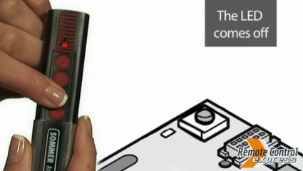 How to program a Sommer 4020 remote