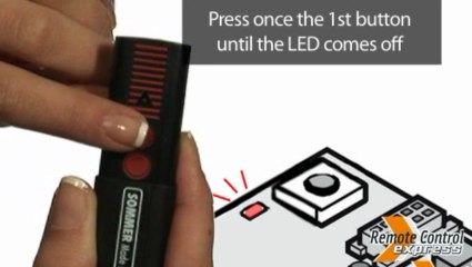 How to program a Sommer 4026 remote