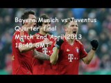 UEFA Bayern Munich vs Juventus match At Allianz Arena